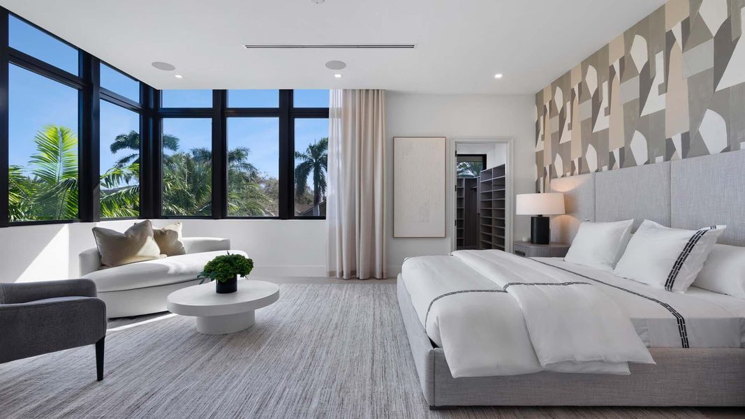 Furnished interior view inside a new home in , Boca Raton (Image 7).