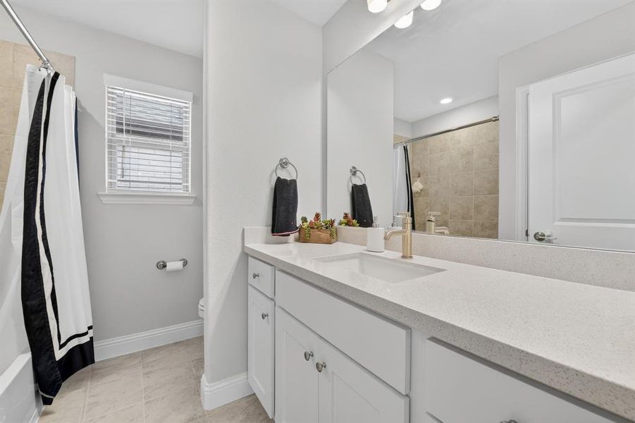 Furnished interior view inside a new home in South Oak, Lakewood Village (Image 27).