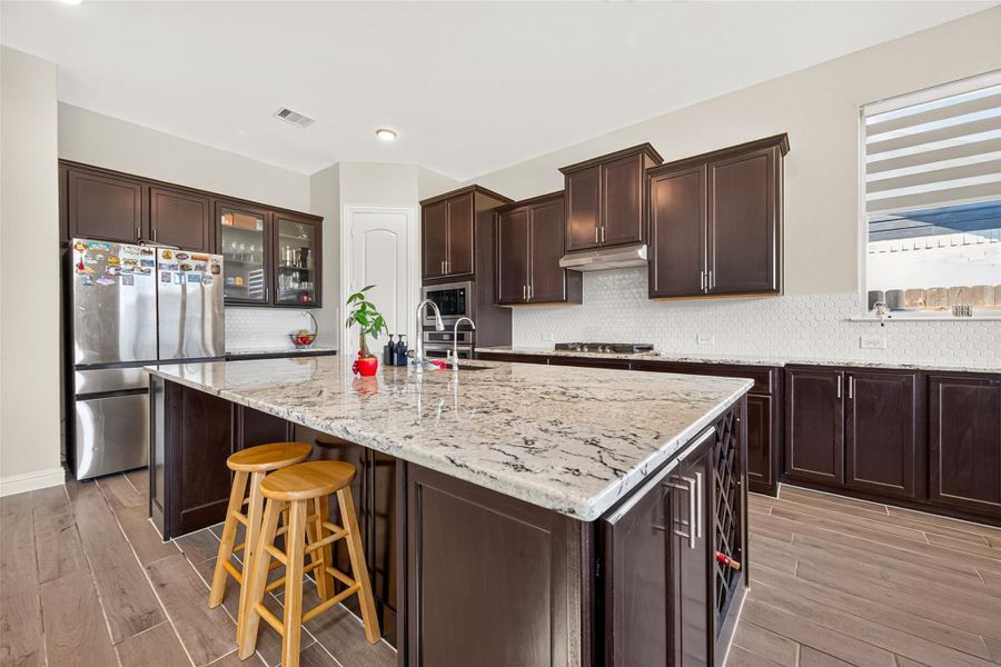 Furnished interior view inside a new home in , Katy (Image 14).
