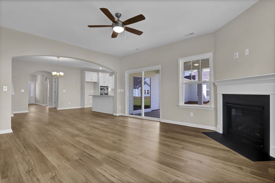 Spacious, unfurnished interior of a new home in Grand Park, Leland (Image 19).