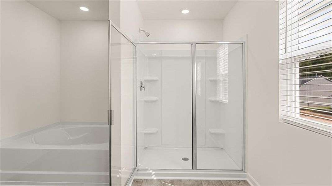 Furnished interior view inside a new home in Jackson Landing, Jefferson (Image 10).