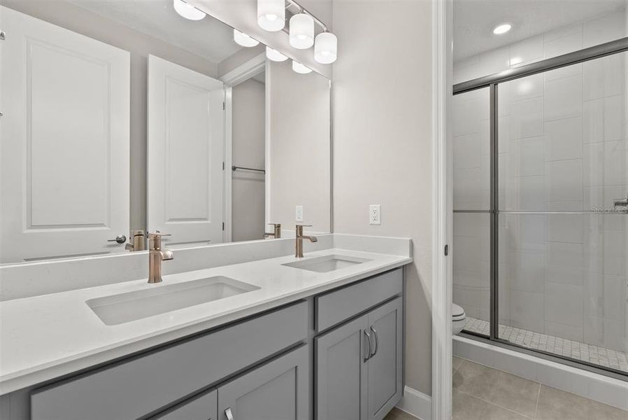 Furnished interior view inside a new home in Park East at Azario, Bradenton (Image 15). Furnished interior view inside a new home in Park East at Azario, Bradenton (Image 15).