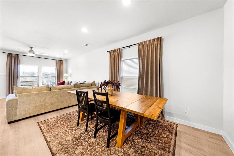 Furnished interior view inside a new home in Ambergrove, Royse City (Image 28).