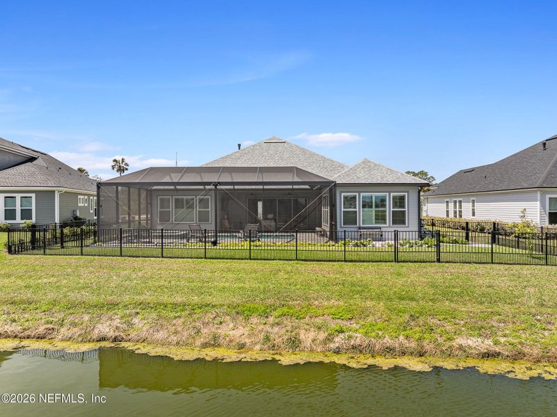 Exterior details and patio area of a home in Marshes of Madeira, St. Augustine (Image 35). Exterior details and patio area of a home in Marshes of Madeira, St. Augustine (Image 35).