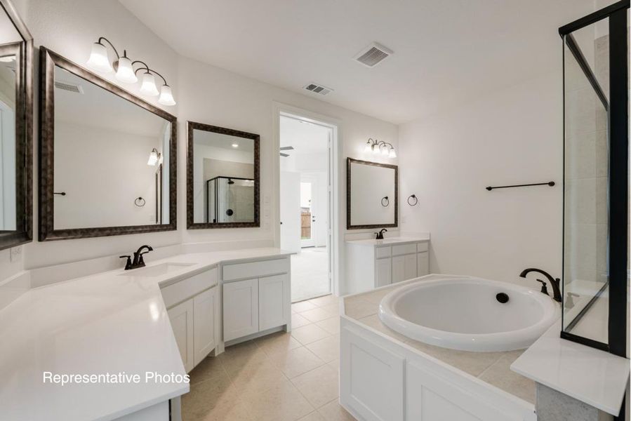 Representative furnished interior of a home built from the Grand Martinique by Grand Homes in Providence Cove, McKinney (Image 7). Representative furnished interior of a home built from the Grand Martinique by Grand Homes in Providence Cove, McKinney (Image 7).