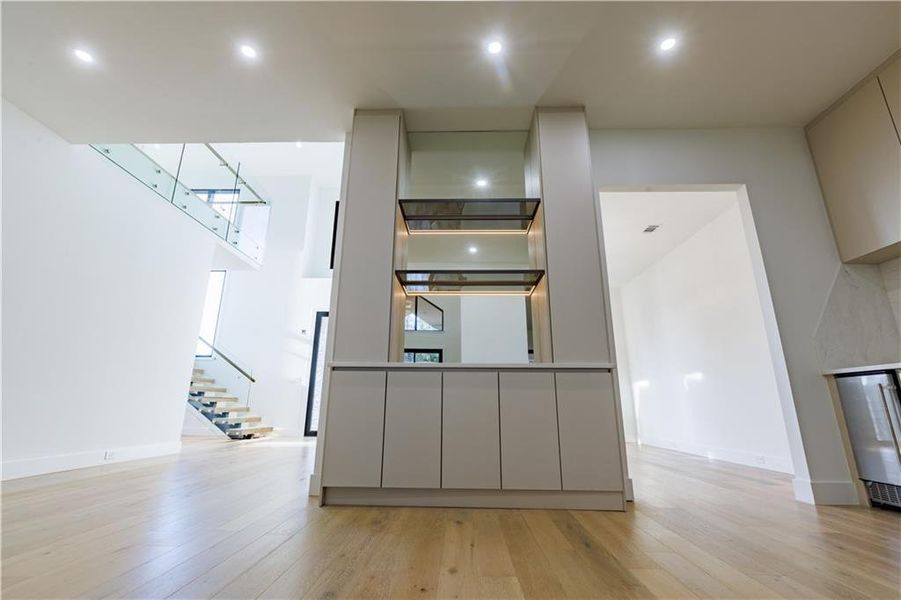 Furnished interior view inside a new home in , Suwanee (Image 16).