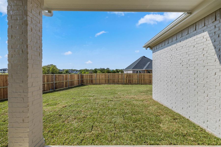 Exterior details and patio area of a home in , Bryan (Image 21).