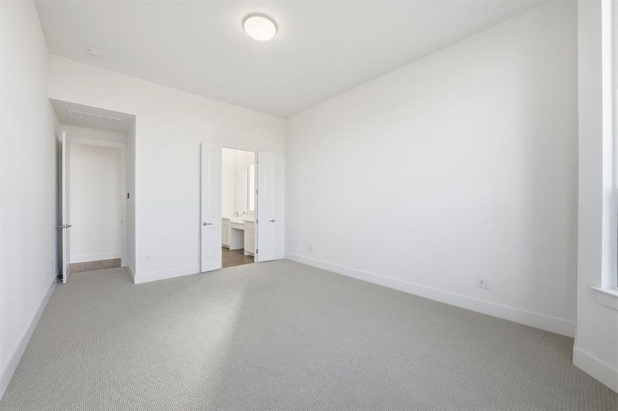 Spacious, unfurnished interior of a new home in Wildflower Ranch: 50ft. lots, Dish (Image 19). Spacious, unfurnished interior of a new home in Wildflower Ranch: 50ft. lots, Dish (Image 19).