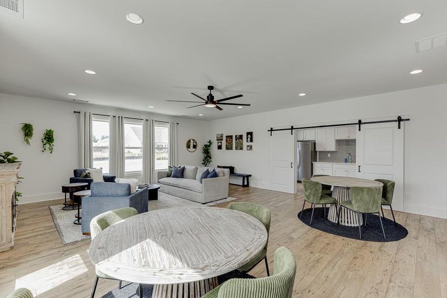 Furnished interior view inside a new home in , Jefferson (Image 15). Furnished interior view inside a new home in , Jefferson (Image 15).