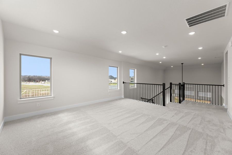 Spacious, unfurnished interior of a new home in Painted Tree, McKinney (Image 24). Spacious, unfurnished interior of a new home in Painted Tree, McKinney (Image 24).