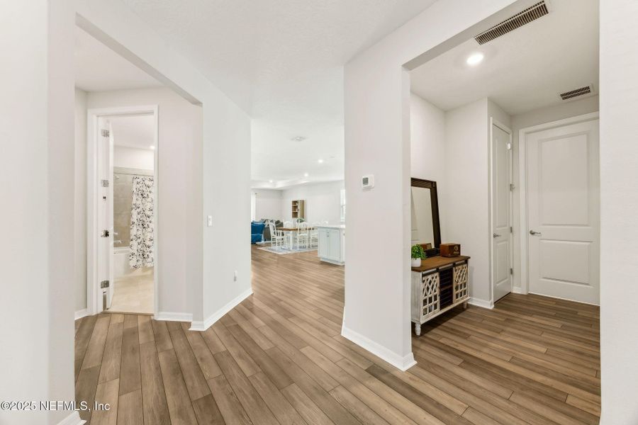Spacious, unfurnished interior of a new home in Forest Park at Wildlight, Yulee (Image 18). Spacious, unfurnished interior of a new home in Forest Park at Wildlight, Yulee (Image 18).