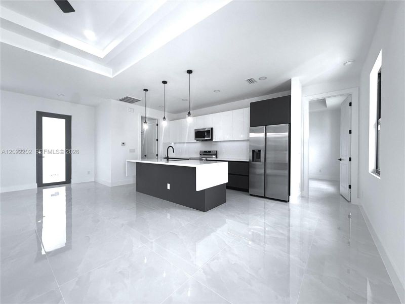 Furnished interior view inside a new home in , Lehigh Acres (Image 8).