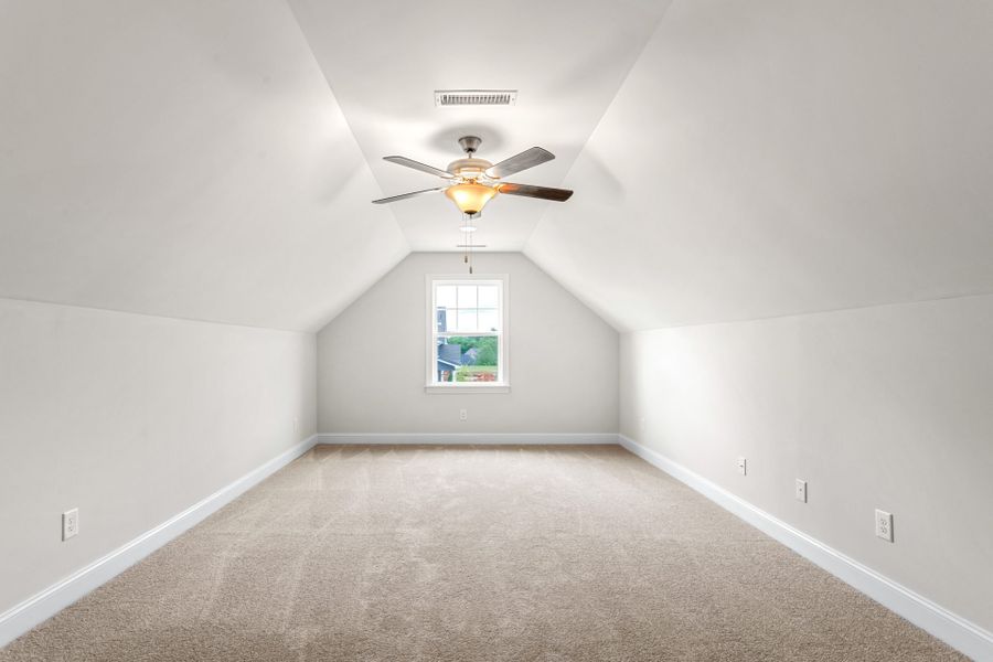 Representative unfurnished interior of a home built from the Somerset by Keystone Homes NC in Weybridge, Burlington (Image 14).