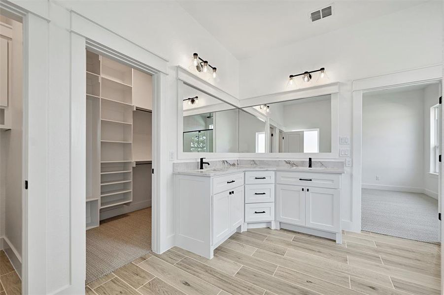 Furnished interior view inside a new home in , Azle (Image 3).