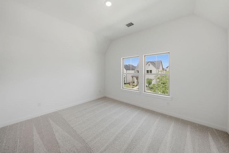 Spacious, unfurnished interior of a new home in Light Farms Brenham - 40' Lots, Celina (Image 36). Spacious, unfurnished interior of a new home in Light Farms Brenham - 40' Lots, Celina (Image 36).
