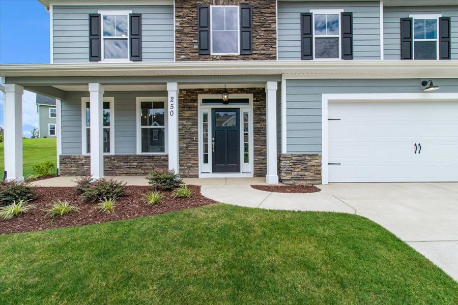 Front Door Detail | 250 Prominence Drive by Ivey Homes Front Door Detail | 250 Prominence Drive by Ivey Homes