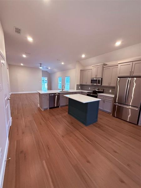 Furnished interior view inside a new home in , Dallas (Image 16).