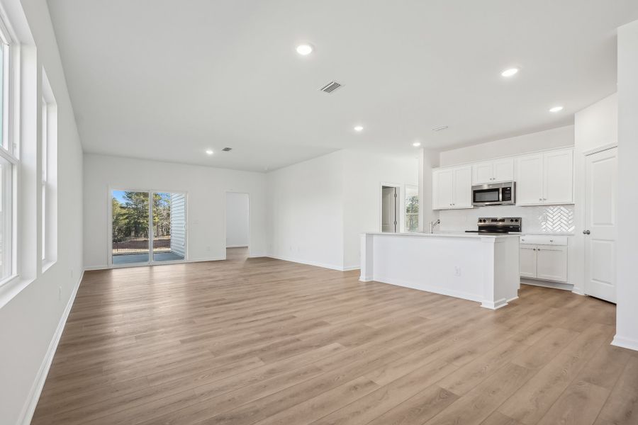Representative unfurnished interior of a home built from the Timber by Ashton Woods in Middleton Farms, Middlesex (Image 9).