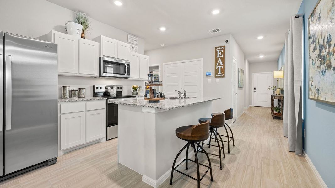 Furnished interior view inside a new home in Orchard Village, Fort Worth (Image 23).