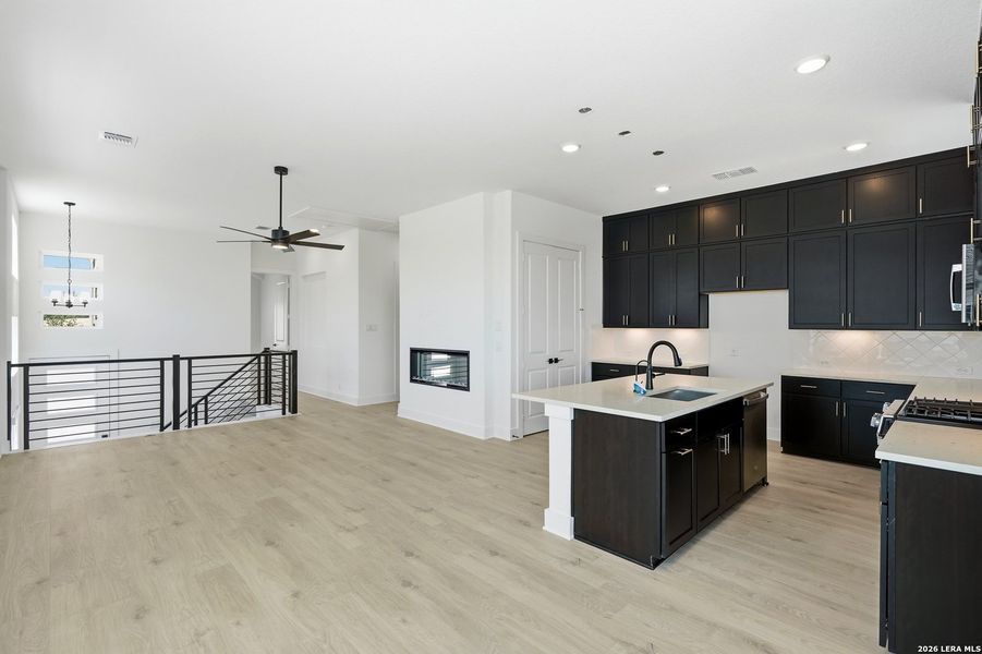 Furnished interior view inside a new home in Prominence Urban, San Antonio (Image 10).