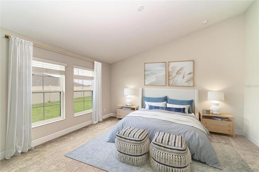 Furnished interior view inside a new home in Crosswind Point, Parrish (Image 8).