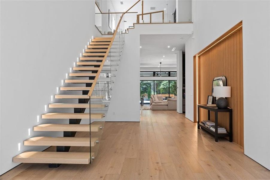 Furnished interior view inside a new home in , Atlanta (Image 5).