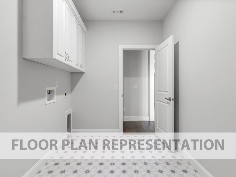 Laundry Room | Henley Plan by Ivey Homes