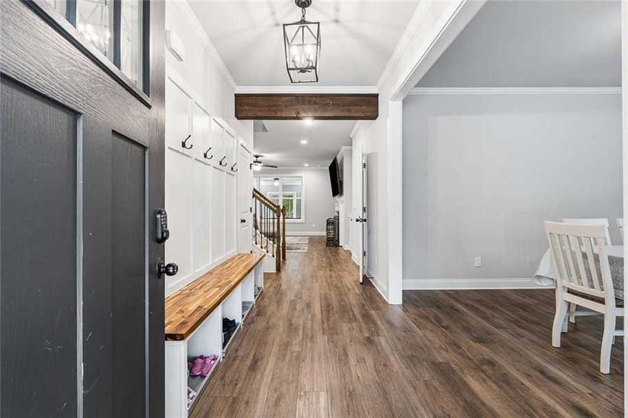 Furnished interior view inside a new home in , Covington (Image 29).