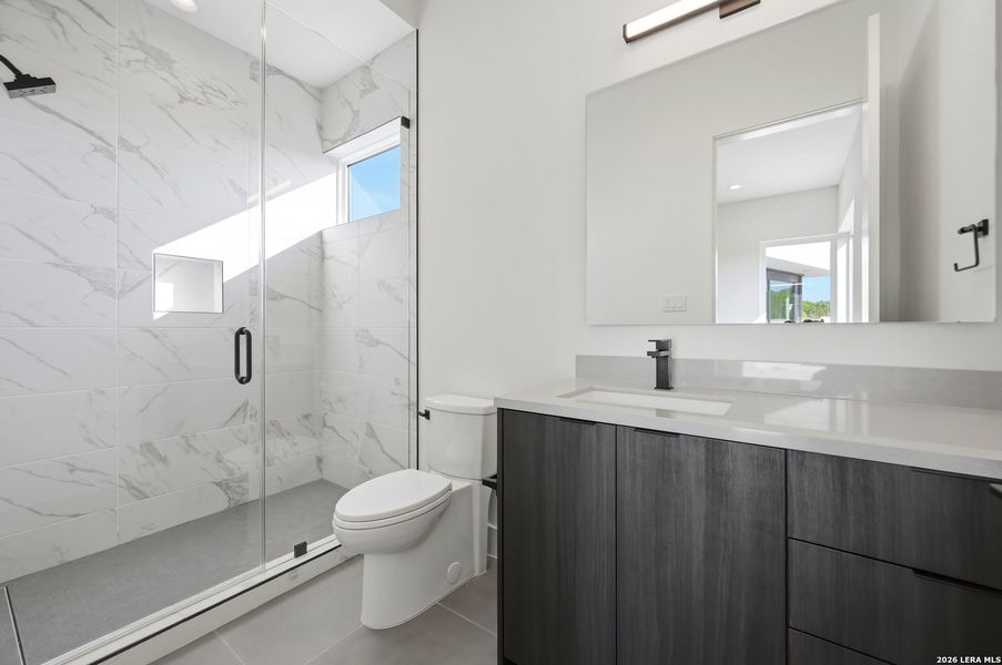 Furnished interior view inside a new home in , San Antonio (Image 13).