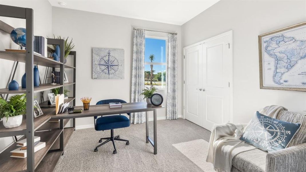 Furnished interior view inside a new home in , Port Charlotte (Image 7).