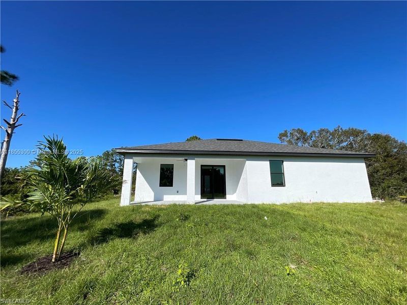 Exterior details and patio area of a home in , Lehigh Acres (Image 4). Exterior details and patio area of a home in , Lehigh Acres (Image 4).