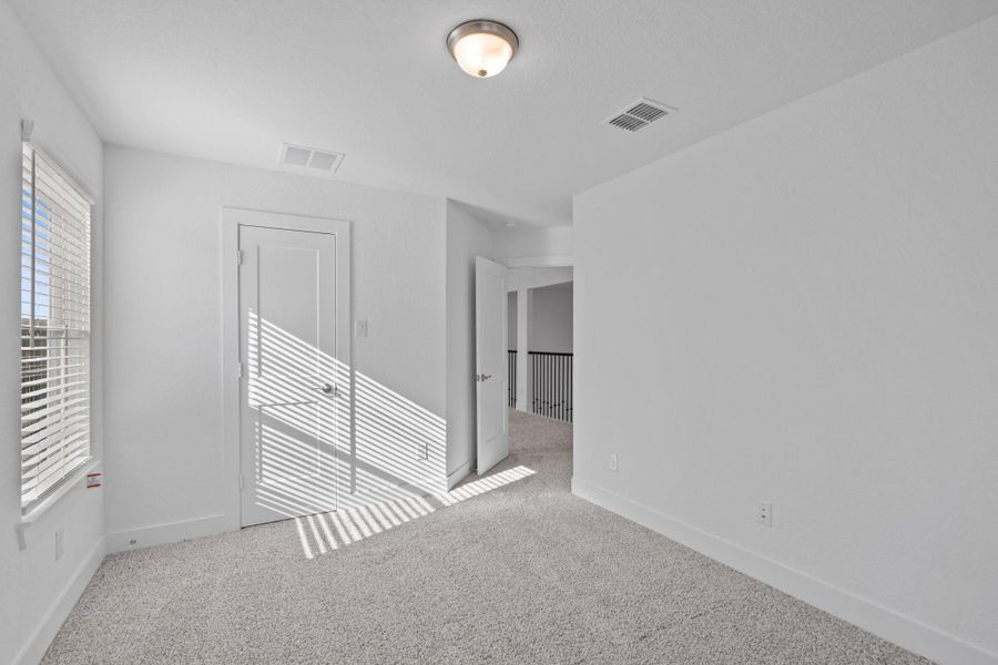 Spacious, unfurnished interior of a new home in Bridgeland, Cypress (Image 15).