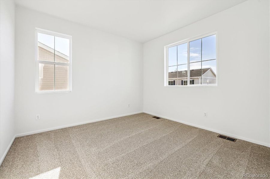 Spacious, unfurnished interior of a new home in Skyview at High Point, Aurora (Image 22). Spacious, unfurnished interior of a new home in Skyview at High Point, Aurora (Image 22).