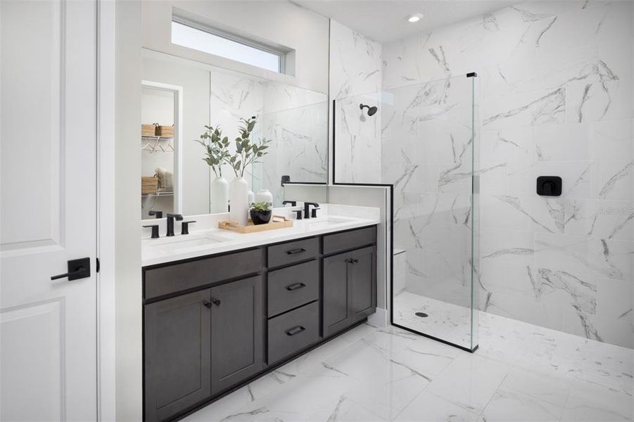 Furnished interior view inside a new home in Wellen Park, Venice (Image 3).