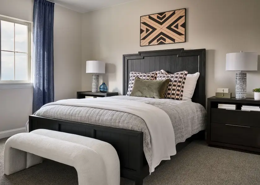 Furnished interior view inside a new home in Macanta, Castle Rock (Image 24).