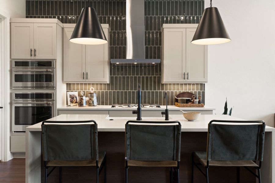 Furnished interior view inside a new home in Heritage, Dripping Springs (Image 20).