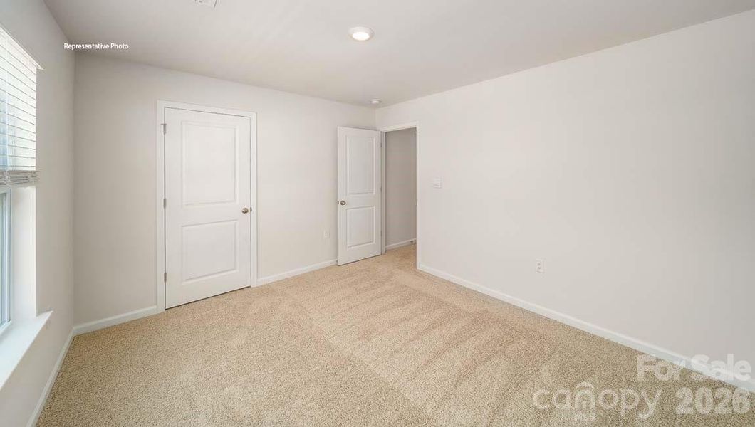 Spacious, unfurnished interior of a new home in Wallace Springs, Statesville (Image 17).