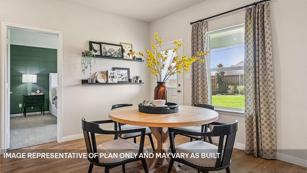 Furnished interior view inside a new home in Thunder Rock, Marble Falls (Image 12).