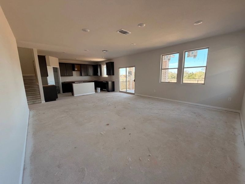 In-progress construction of a new home in The Colony, Bastrop, TX (Image 13).