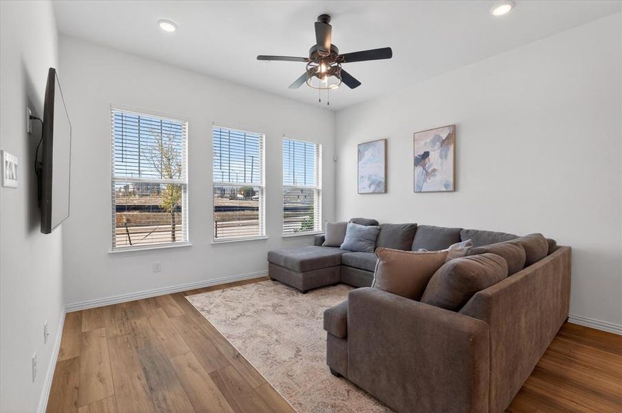 Furnished interior view inside a new home in , Sachse (Image 26).
