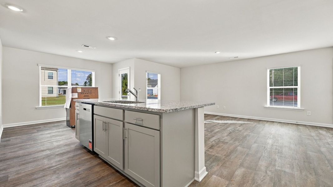 Furnished interior view inside a new home in Bynum Farms, Farmville (Image 9).