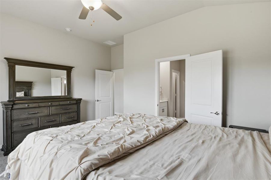 Furnished interior view inside a new home in Briarwood Hills - Highland Series, Forney (Image 33). Furnished interior view inside a new home in Briarwood Hills - Highland Series, Forney (Image 33).