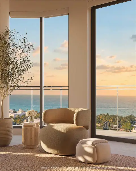 Condo located in Miami Beach, FL showcasing its design and architecture (Image 7).