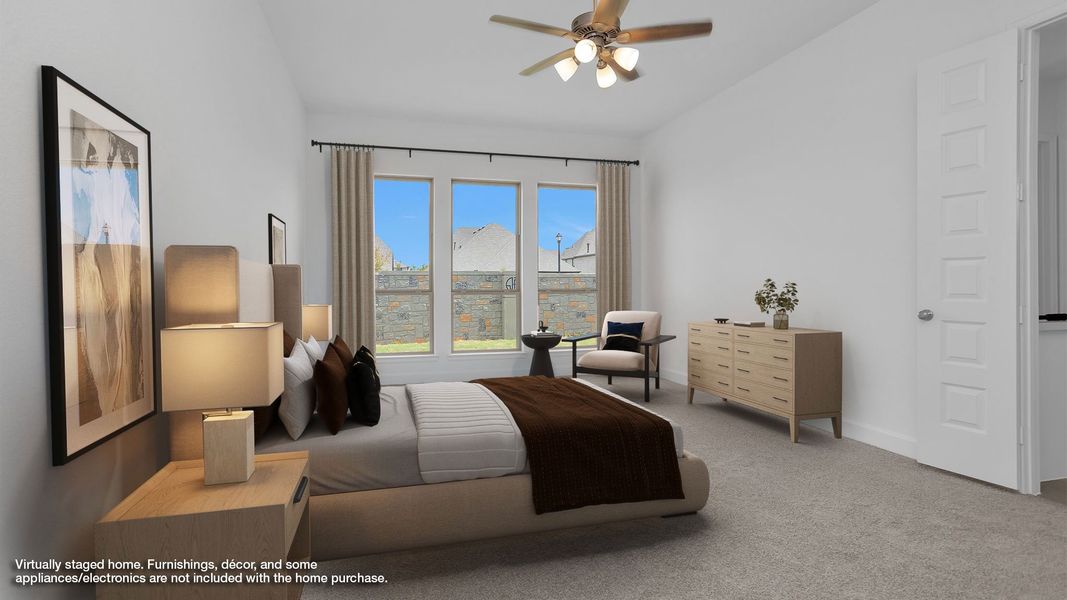 Representative furnished interior of a home built from the 2263W by Perry Homes in Veramendi, New Braunfels (Image 6).