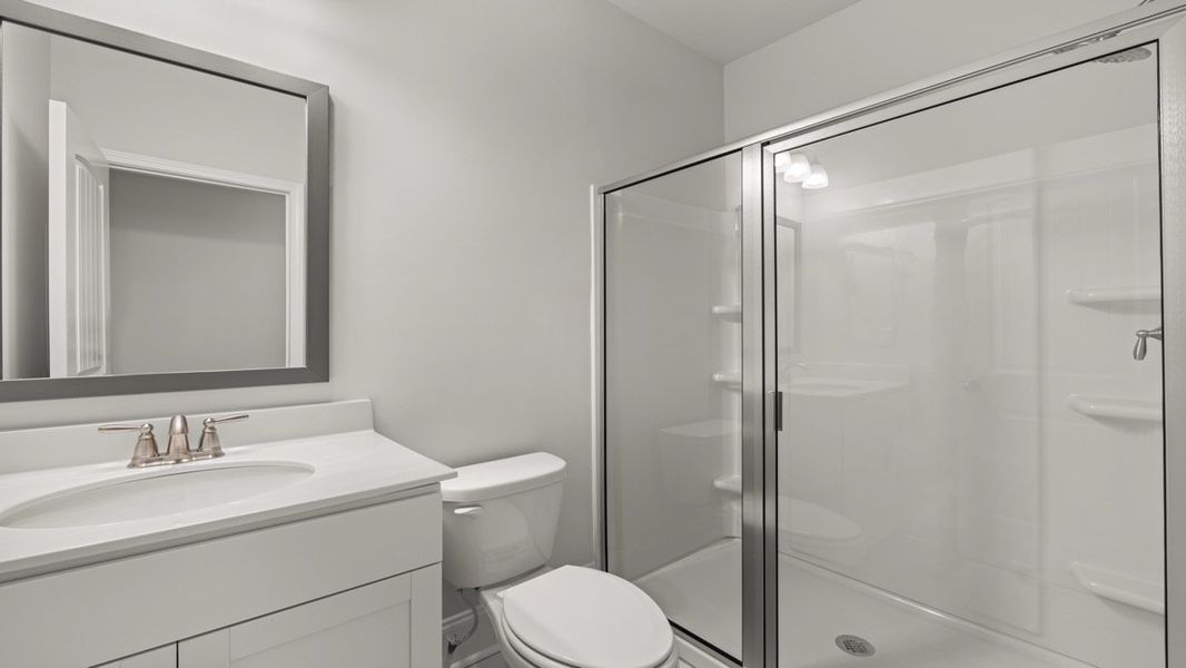 Representative furnished interior of a home built from the BELLVIEW by D.R. Horton in Hamptons at Riverwood East, Dallas (Image 11).