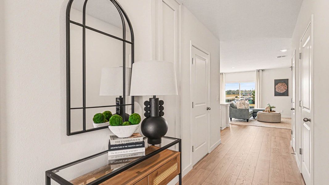 Representative furnished interior of a home built from the San Marco Exterior by D.R. Horton in Venetian Grove, Vero Beach (Image 5).