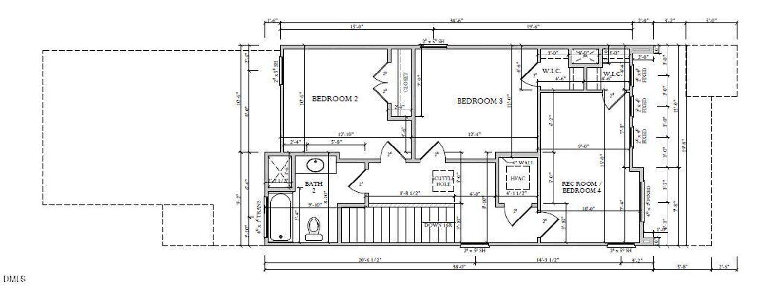 Lot 4613 - 2nd Floor Arch