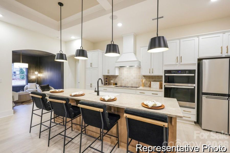Furnished interior view inside a new home in Huntington Hills, Lincolnton (Image 8).