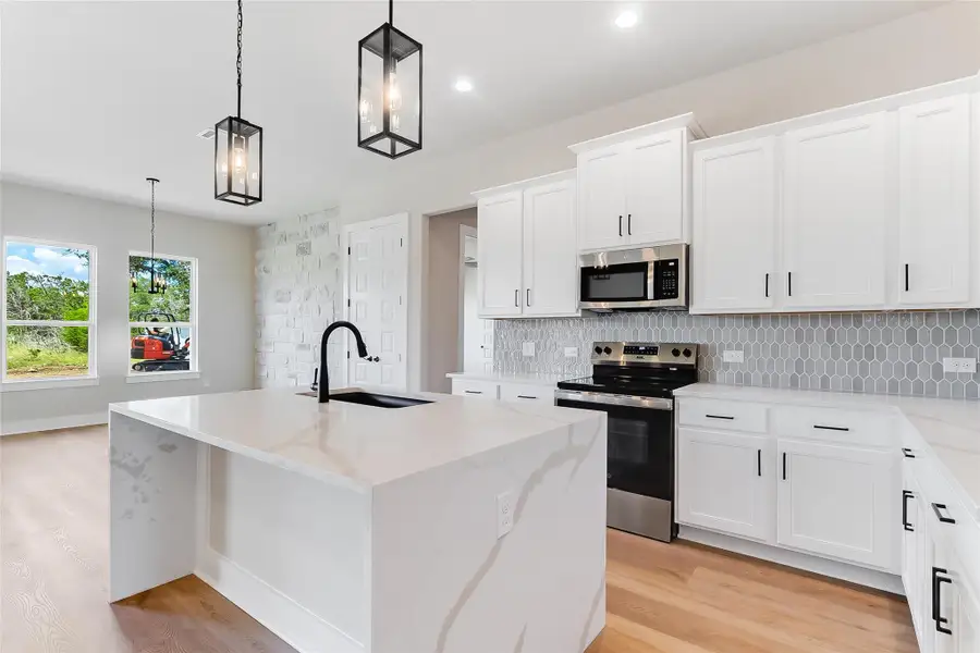 Furnished interior view inside a new home in , Bertram (Image 9).