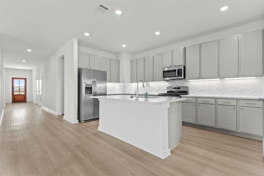 Furnished interior view inside a new home in , Dayton (Image 12).